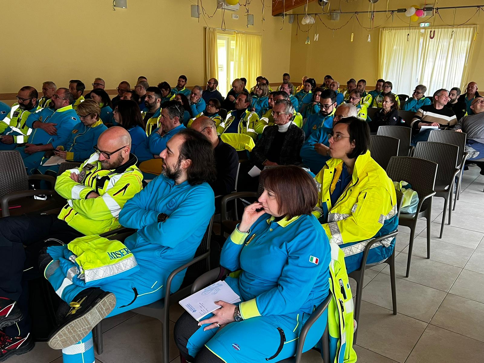 La formazione del Coordinamento per volontari e operatori