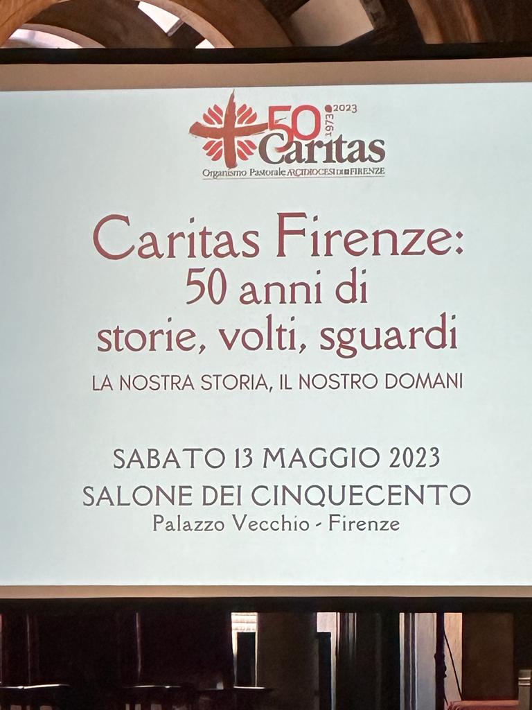 Il Coordinamento ai 50 anni della Caritas Firenze