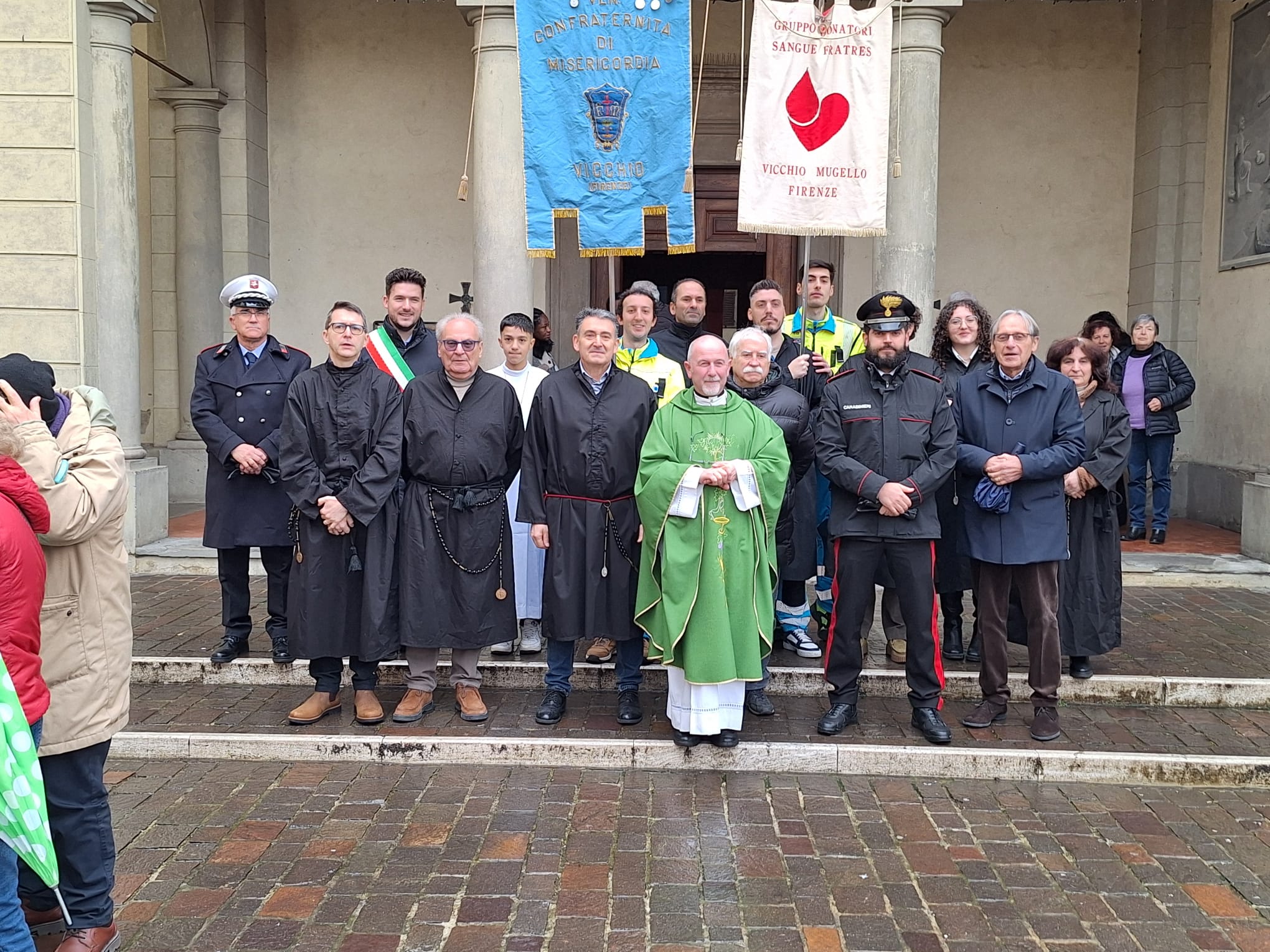 Vicchio, 857 emergenze affrontate e 187mila chilometri percorsi in un anno: la Misericordia compie 228 anni